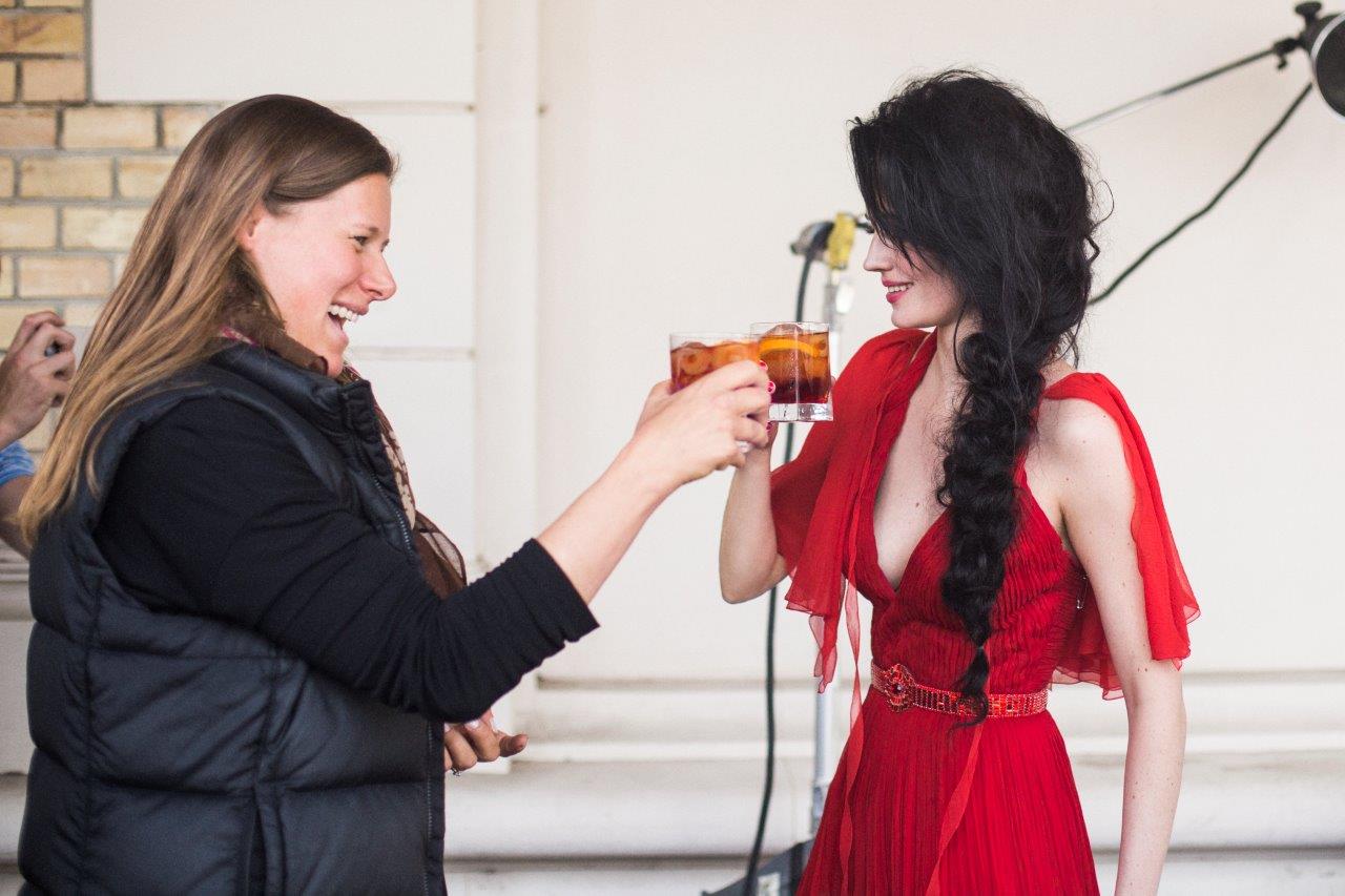 Eva Green & photographer  Julia Fullerton-Batten