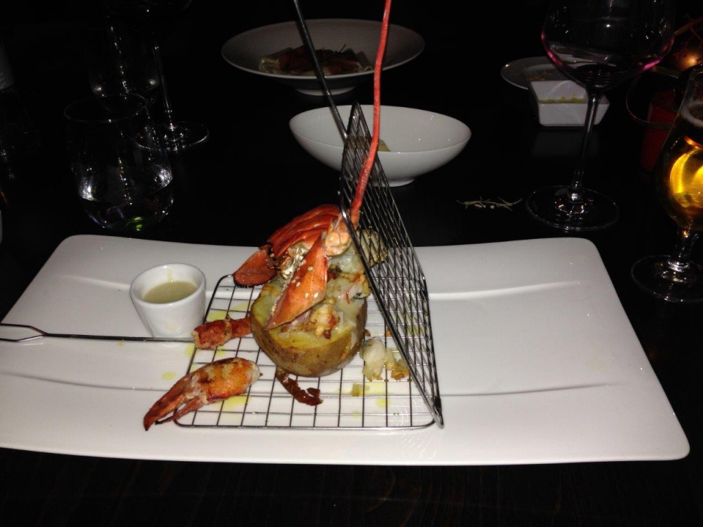 The Lobster was beautifully presented