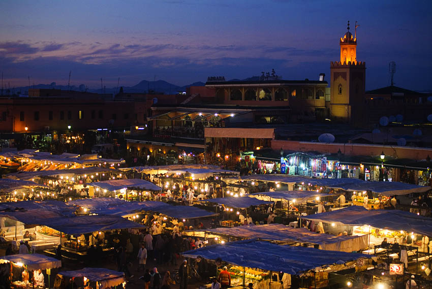 Morocco_Marrakech-at-night